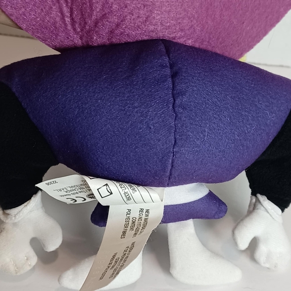 The Powerpuff Girls Mojo Jojo Plush Stuffed Evil Monkey Toy by Spin Master 8" - Picture 3 of 5